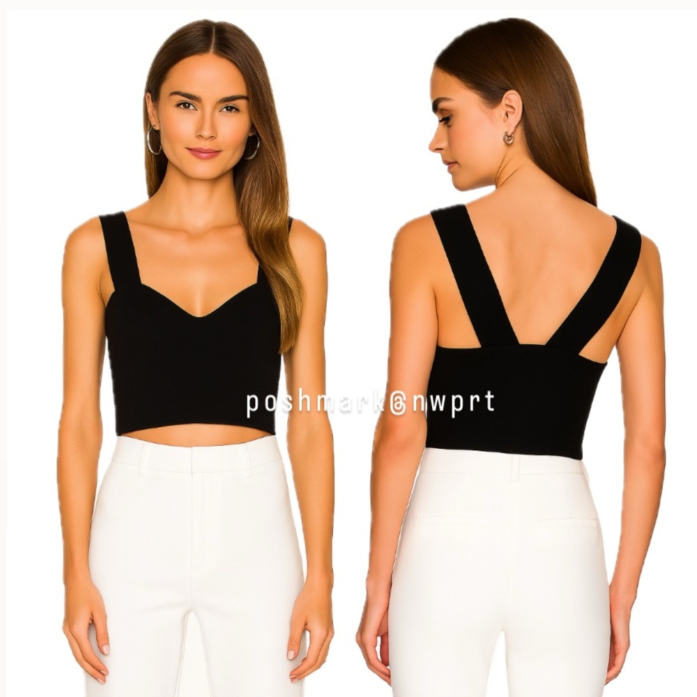 A.L.C. Sweetheart Cropped Top